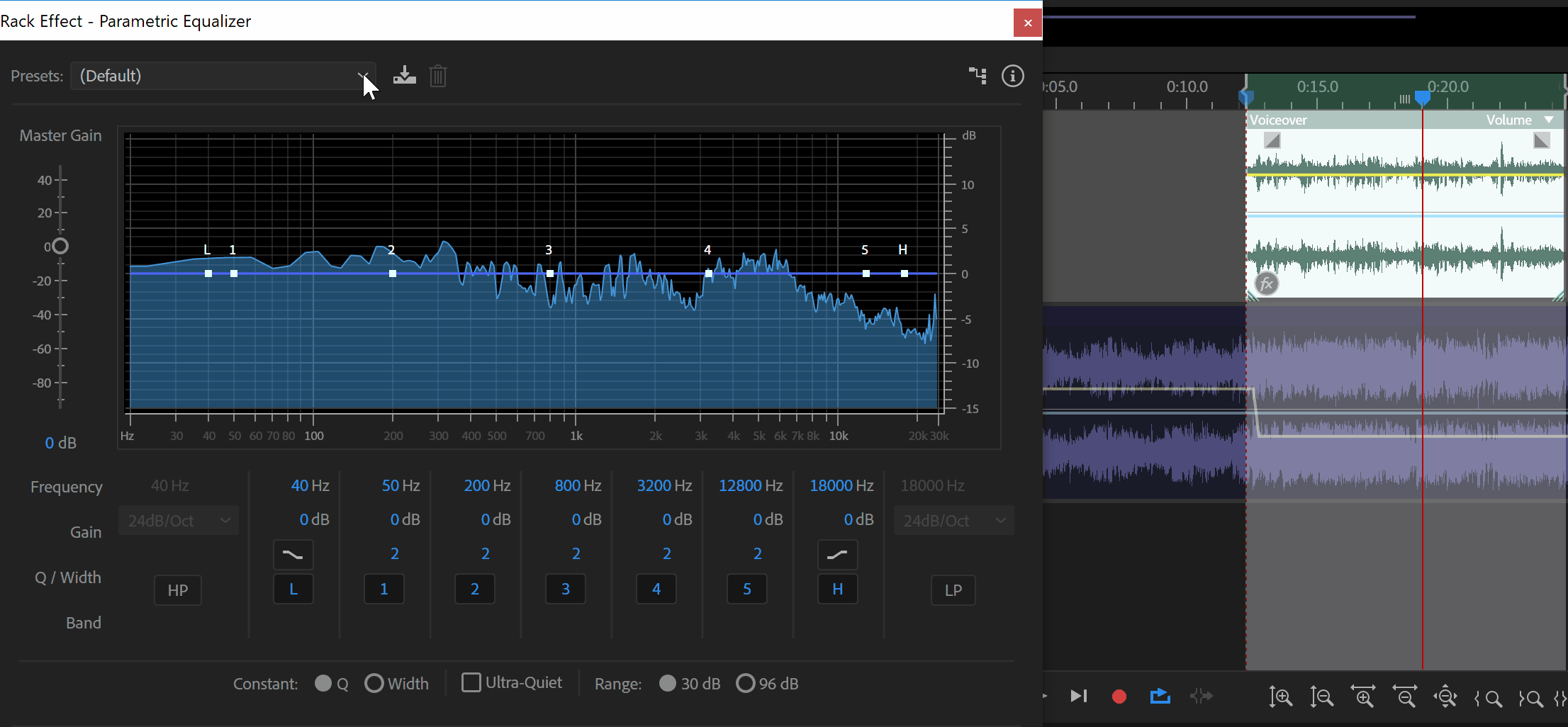 gif showing different presets in EQ
