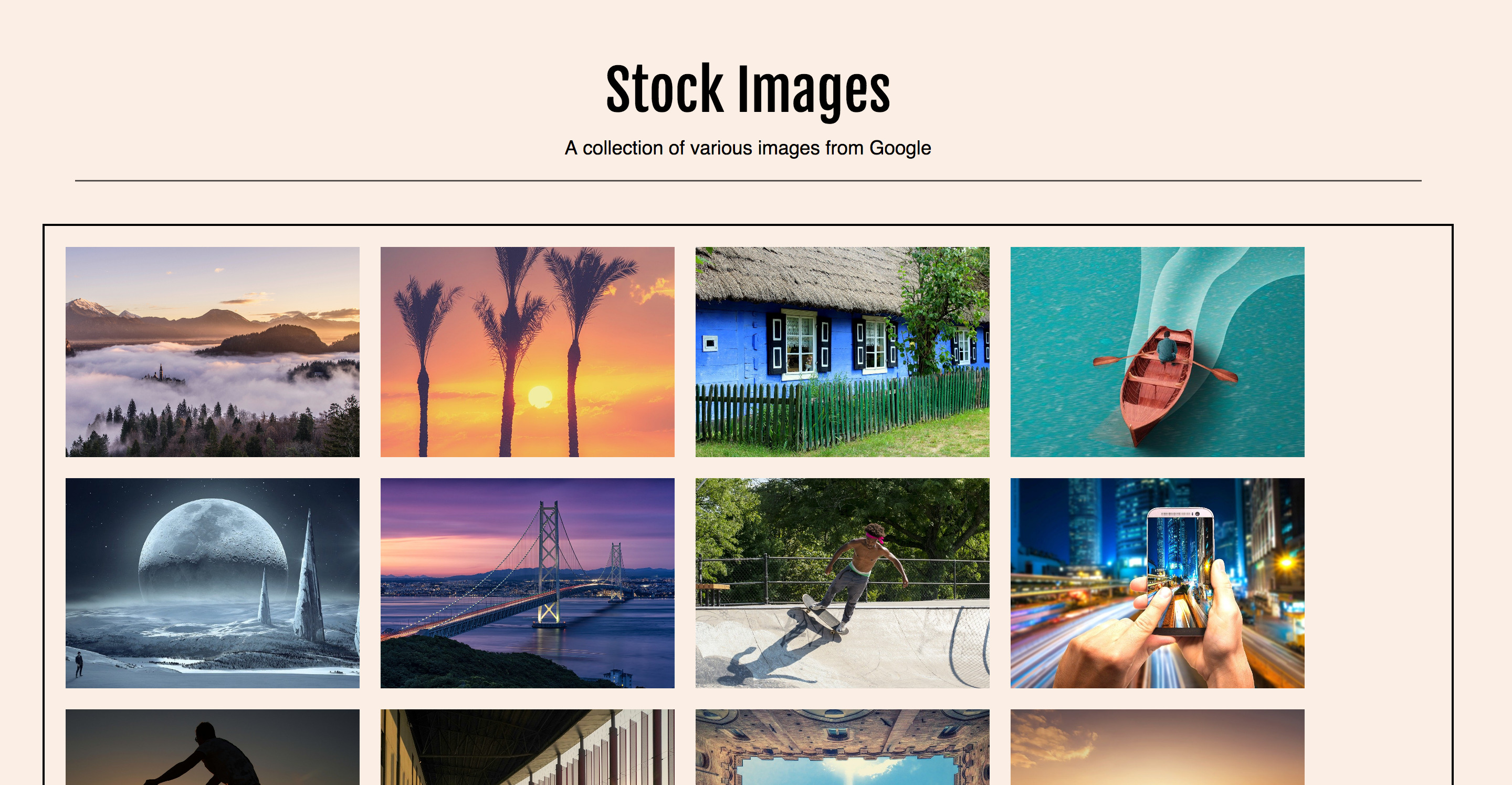 Visual example of the align-items and justify-items property