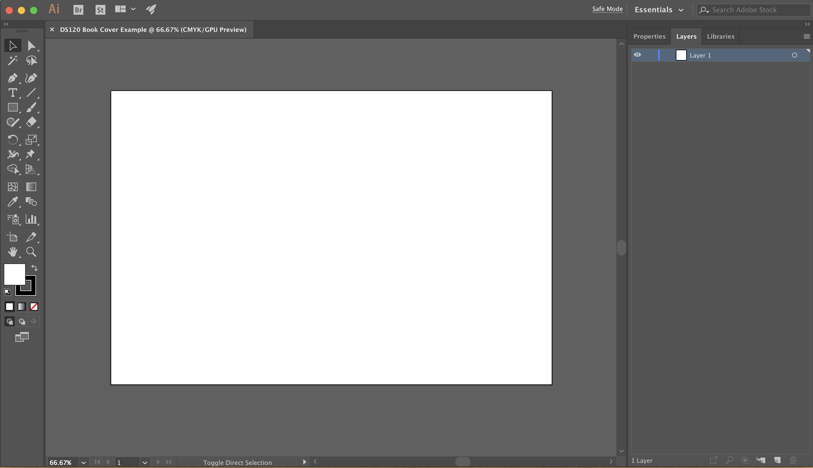 blank document example