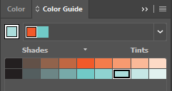 complimentarly light blue