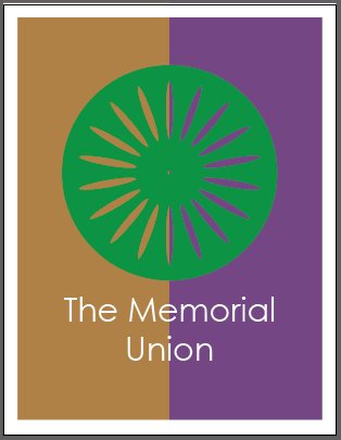 finished terrace chair poster with triad color palette