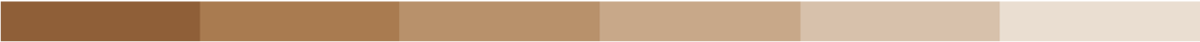 beige monochromatic palette