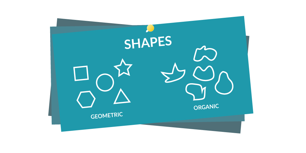 examples of geometric and organic shapes