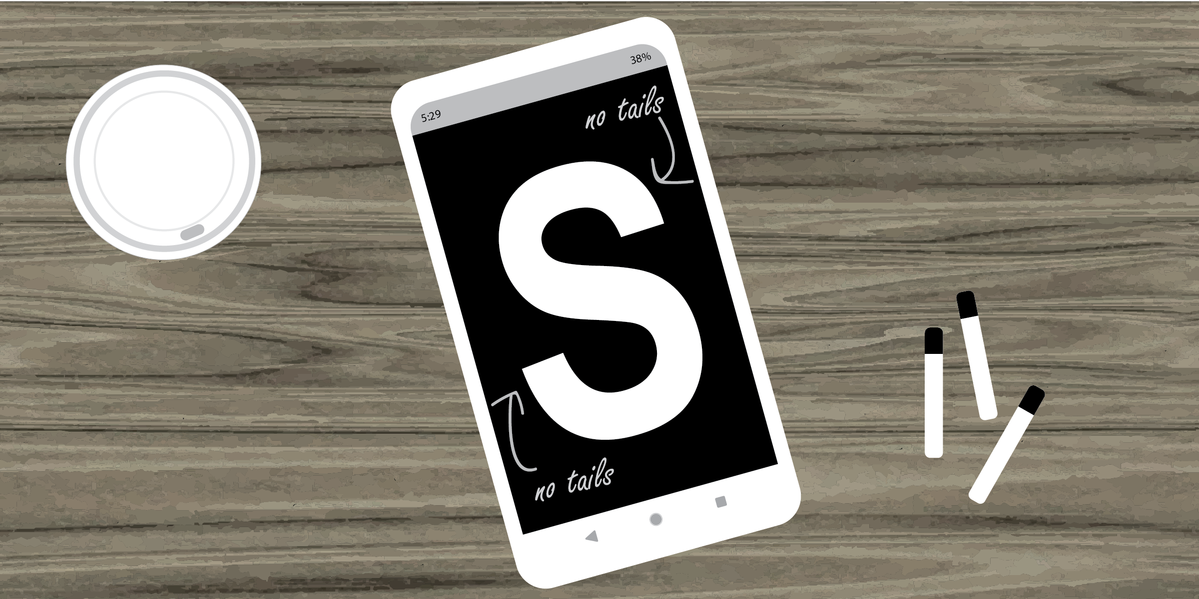 sans-serif font with no tails