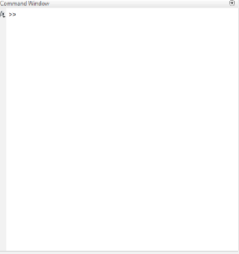 MATLAB command window