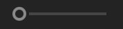 Image of slider used to control preview size of media files