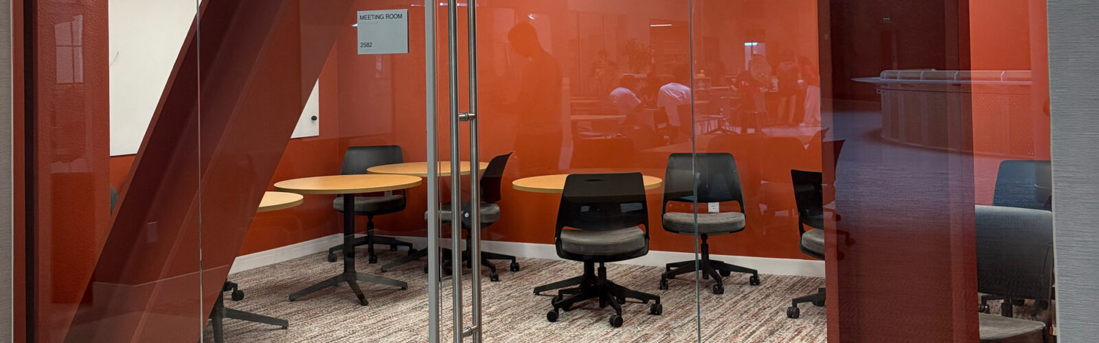 The STS Office Hours space in Morgridge Hall